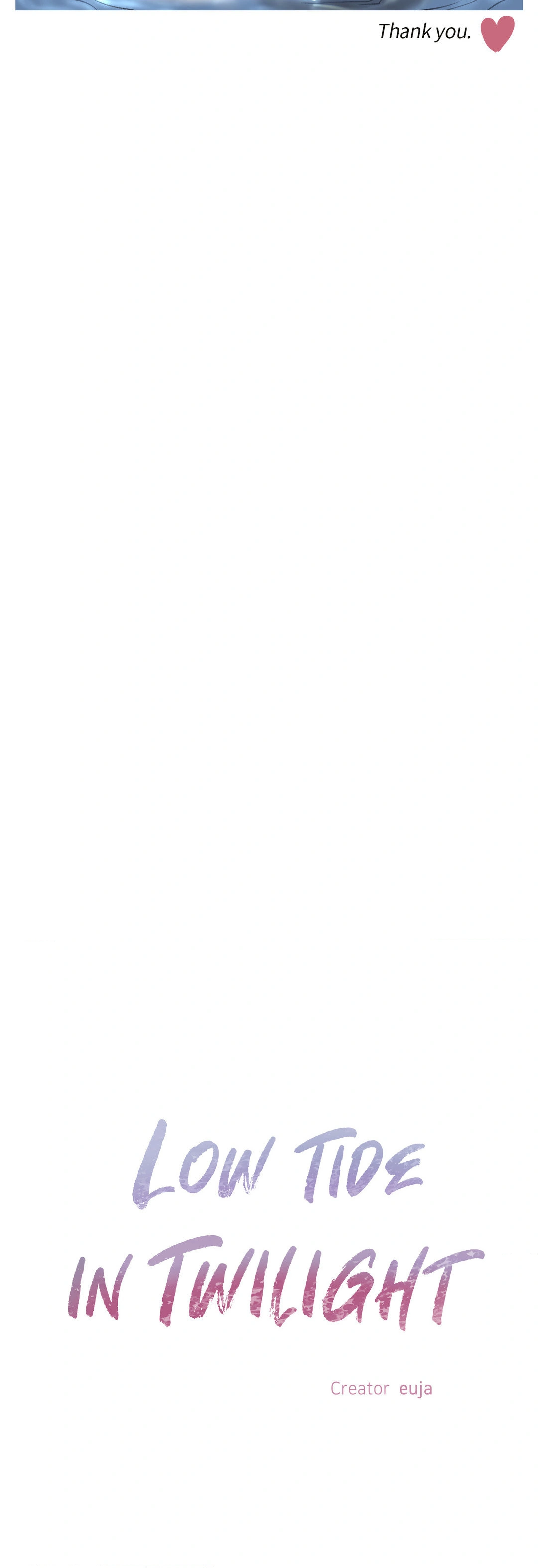 Low Tide in Twilight「Official」 - Creator's Note manhwa