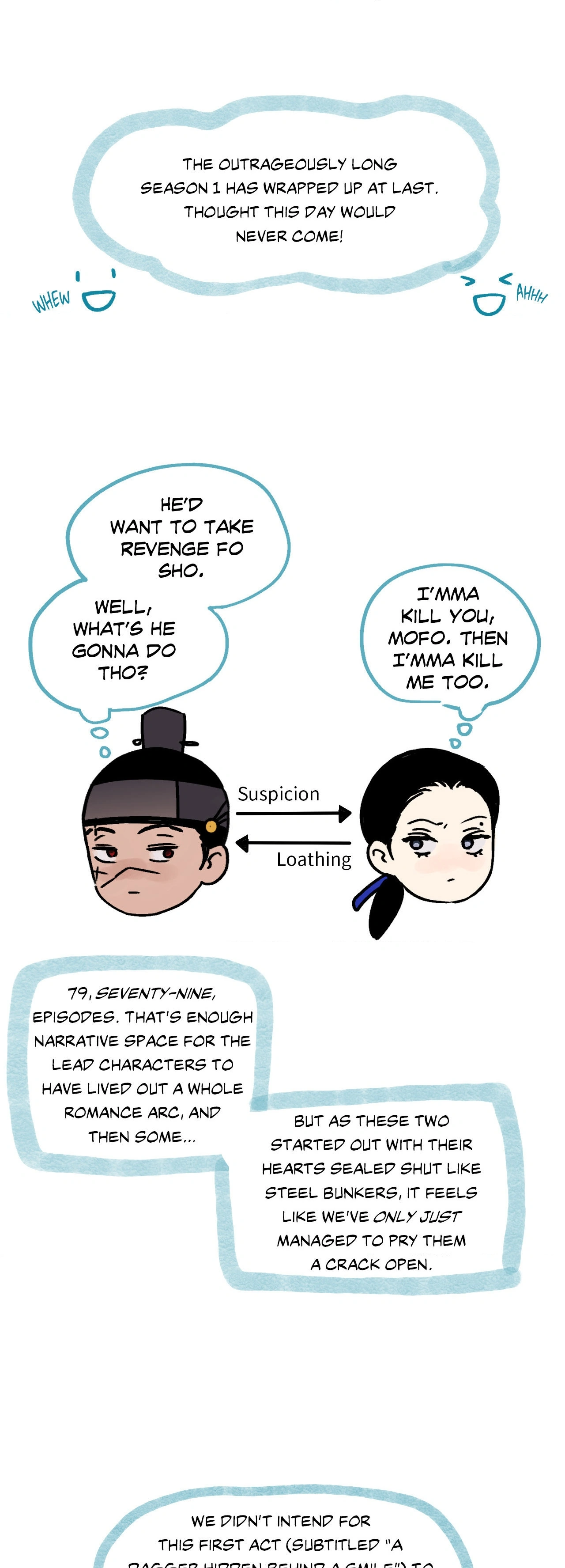 Steel Under Silk - Creator's Note manhwa