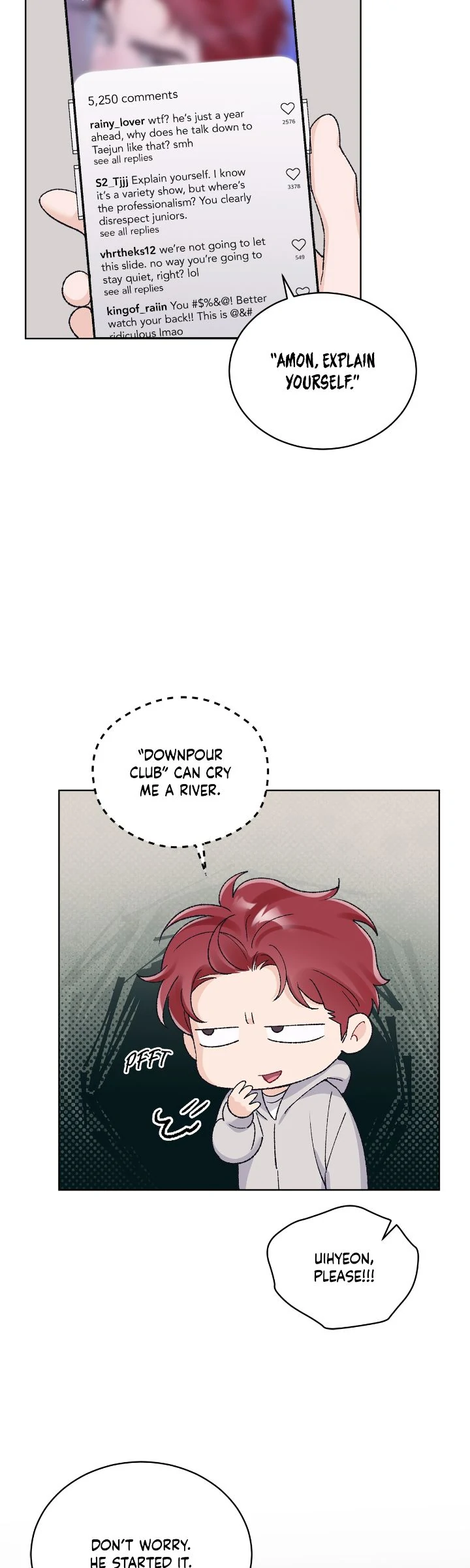 Monochrome Rumor「Official」 - Chapter 114 manhwa