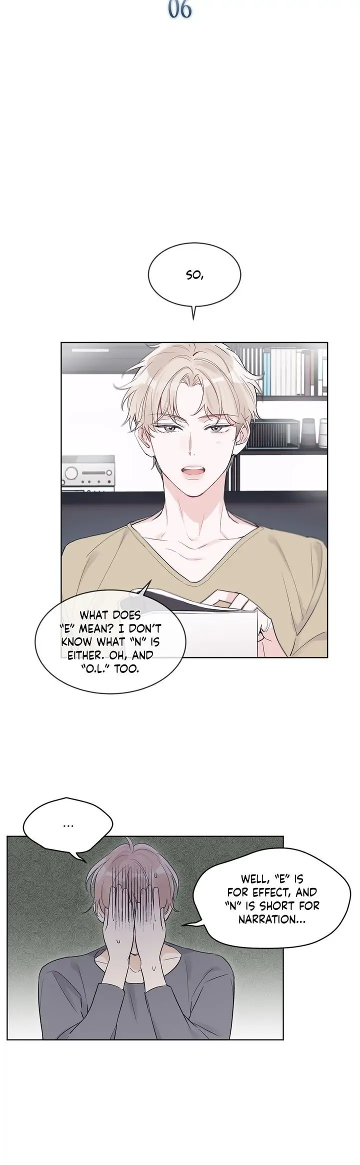 Monochrome Rumor「Official」 - Chapter 6 manhwa
