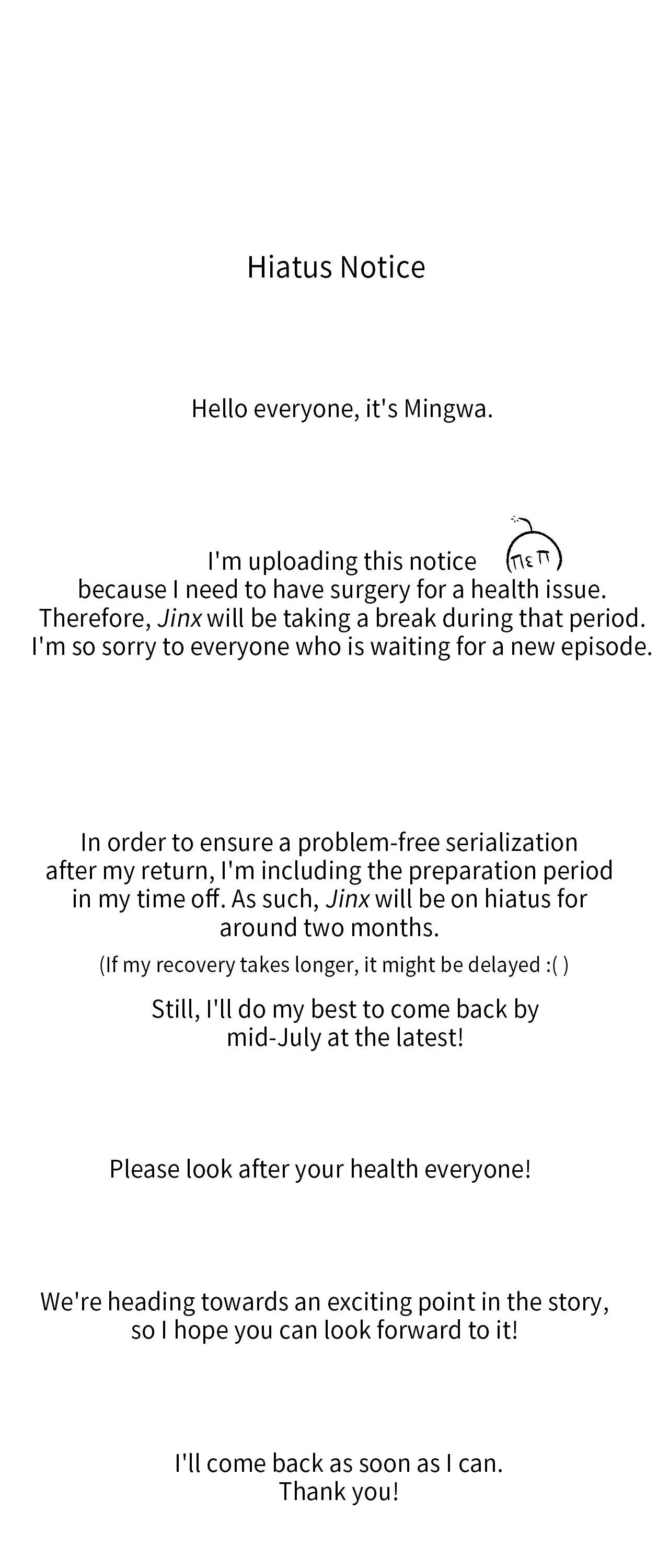 Jinx (Official) - Notice manhwa