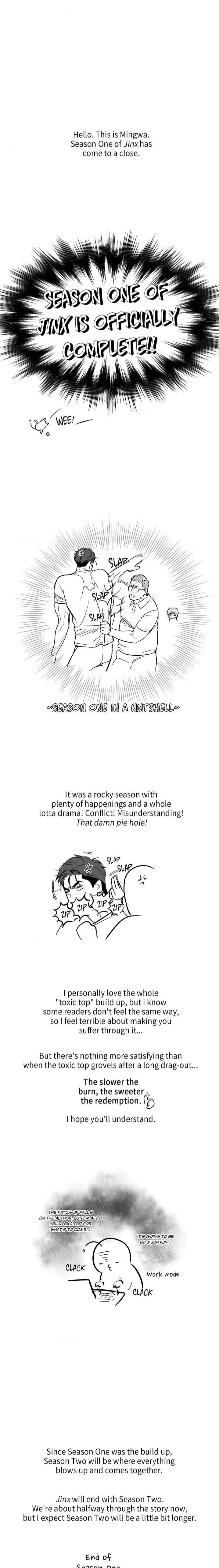 Jinx (Official) - Season 1 Creator's Note manhwa