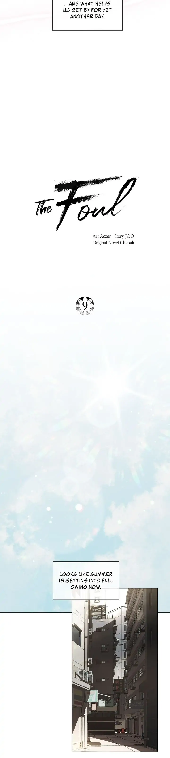 The Foul - Chapter 9 manhwa