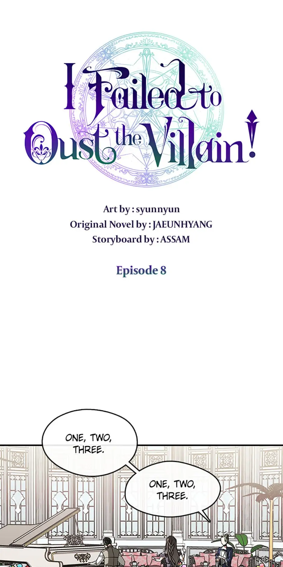 I Failed to Oust the Villain! [Official][Uncensored] - Chapter 8 manhwa