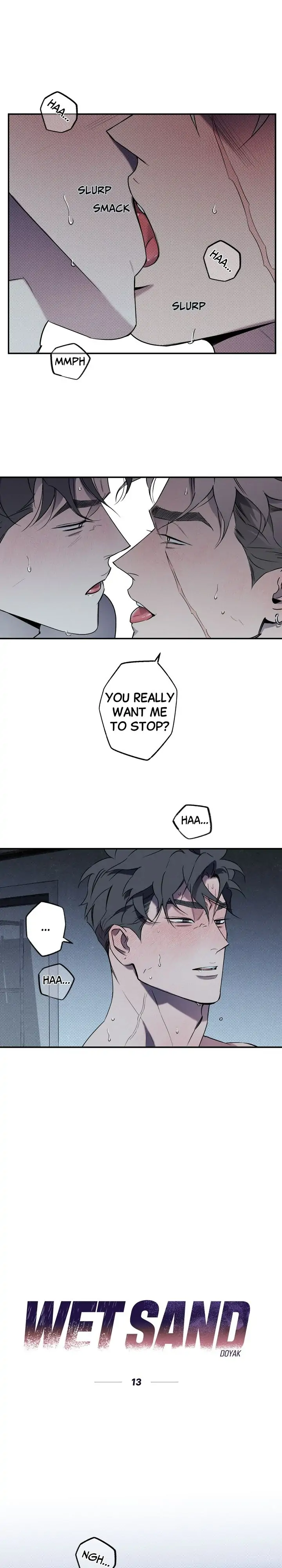 Wet Sand - Chapter 13 manhwa