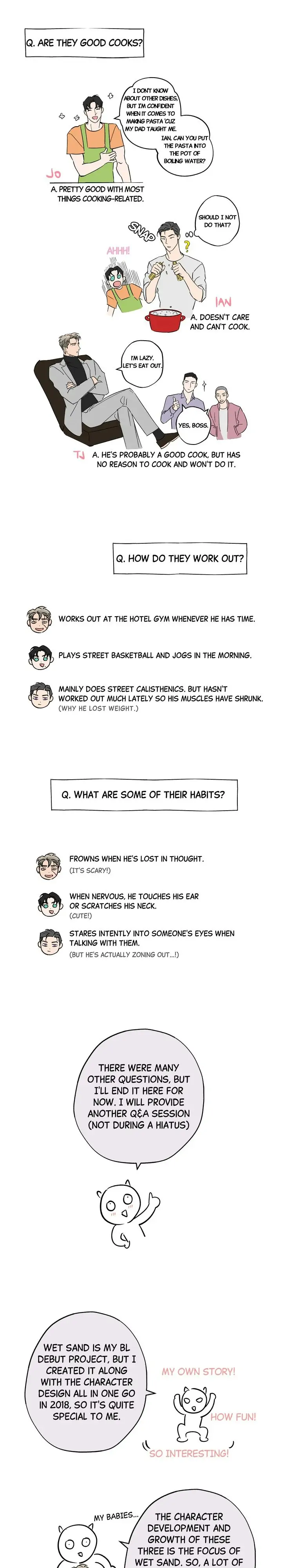 Wet Sand - Chapter 18.5 manhwa