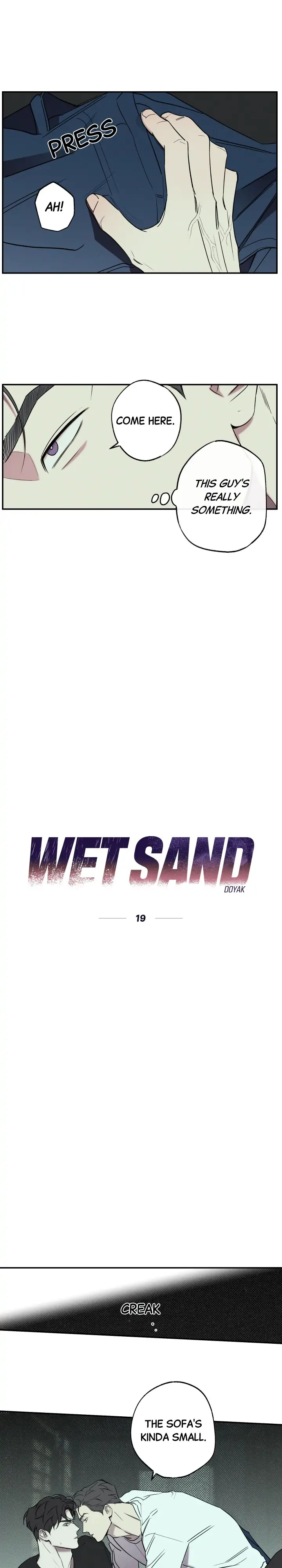 Wet Sand - Chapter 19 manhwa