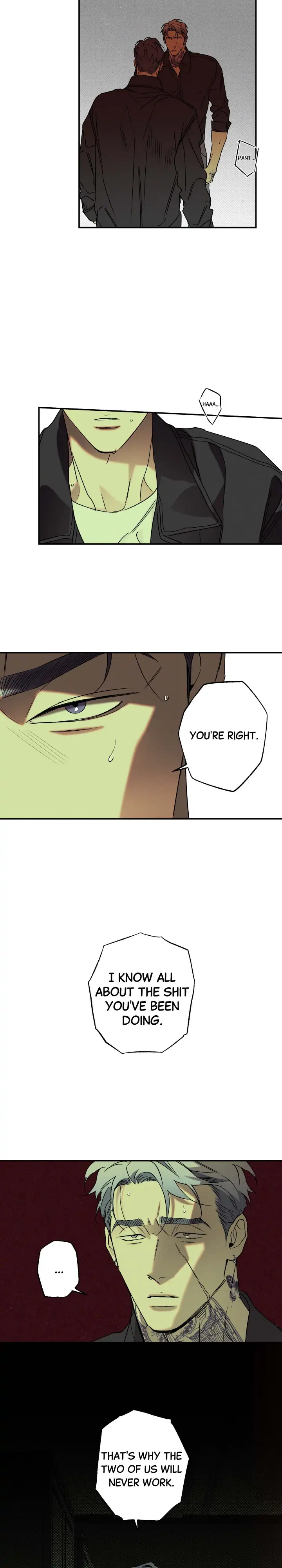 Wet Sand - Chapter 32 manhwa