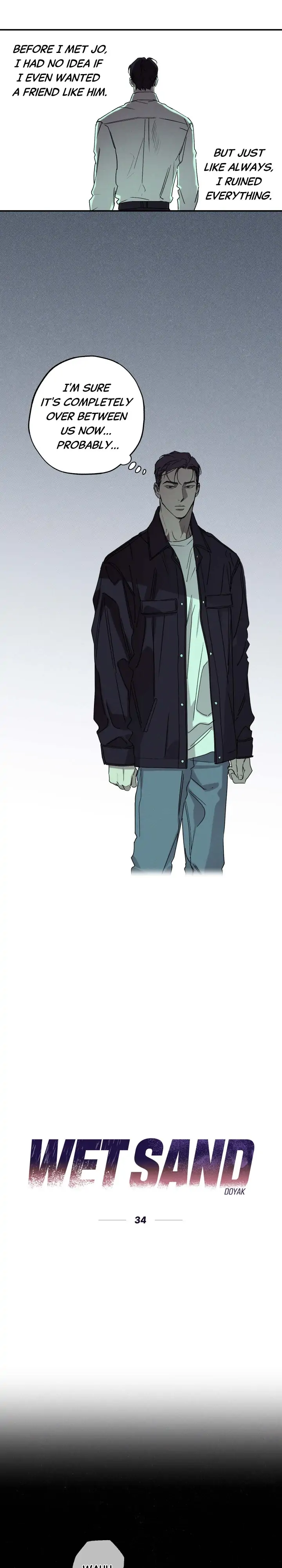 Wet Sand - Chapter 34 manhwa