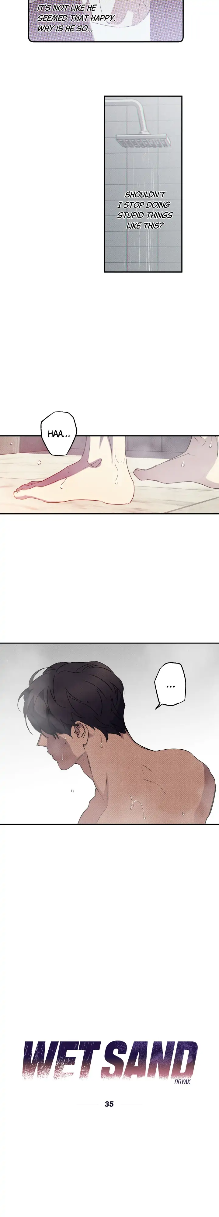 Wet Sand - Chapter 35 manhwa