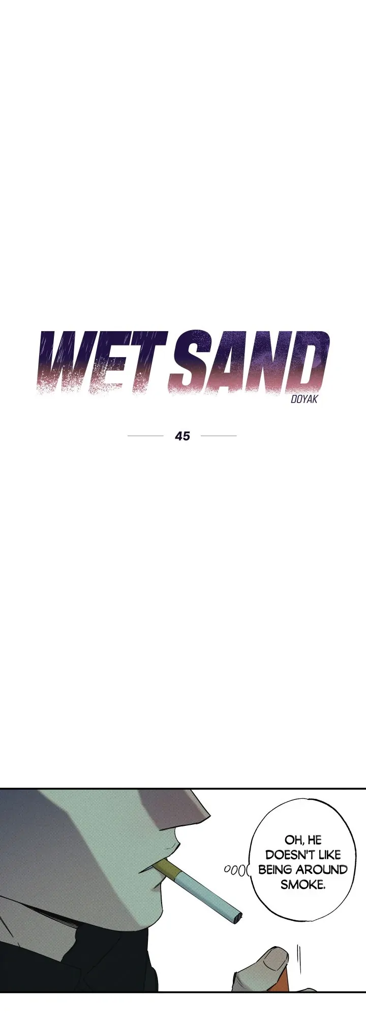 Wet Sand - Chapter 45 manhwa