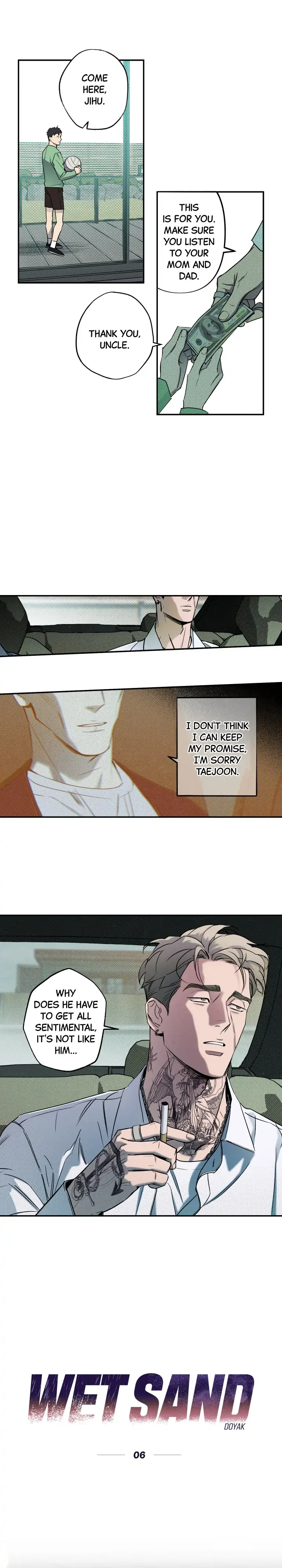 Wet Sand - Chapter 6 manhwa