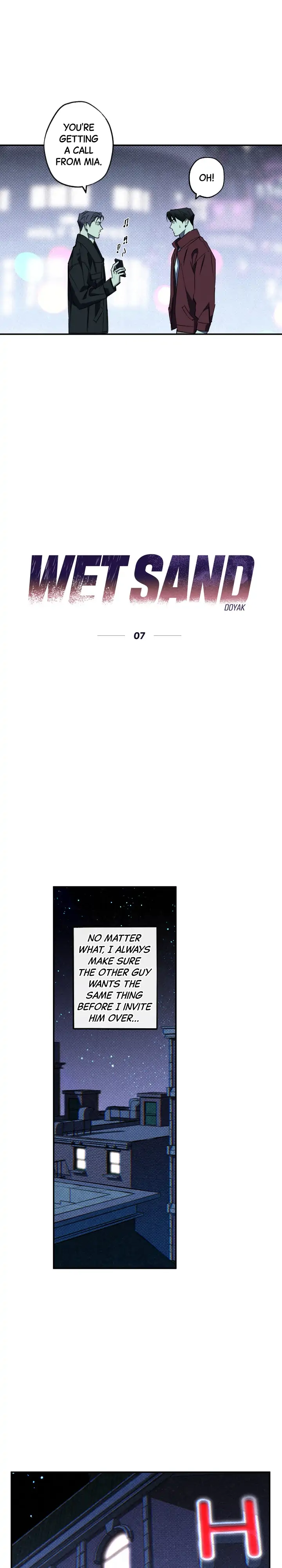 Wet Sand - Chapter 7 manhwa