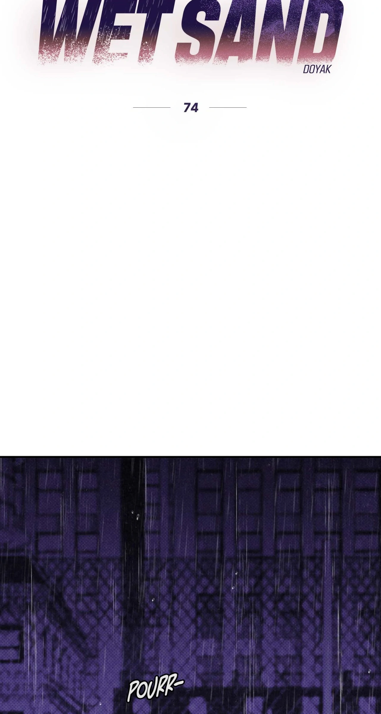 Wet Sand - Chapter 74 manhwa