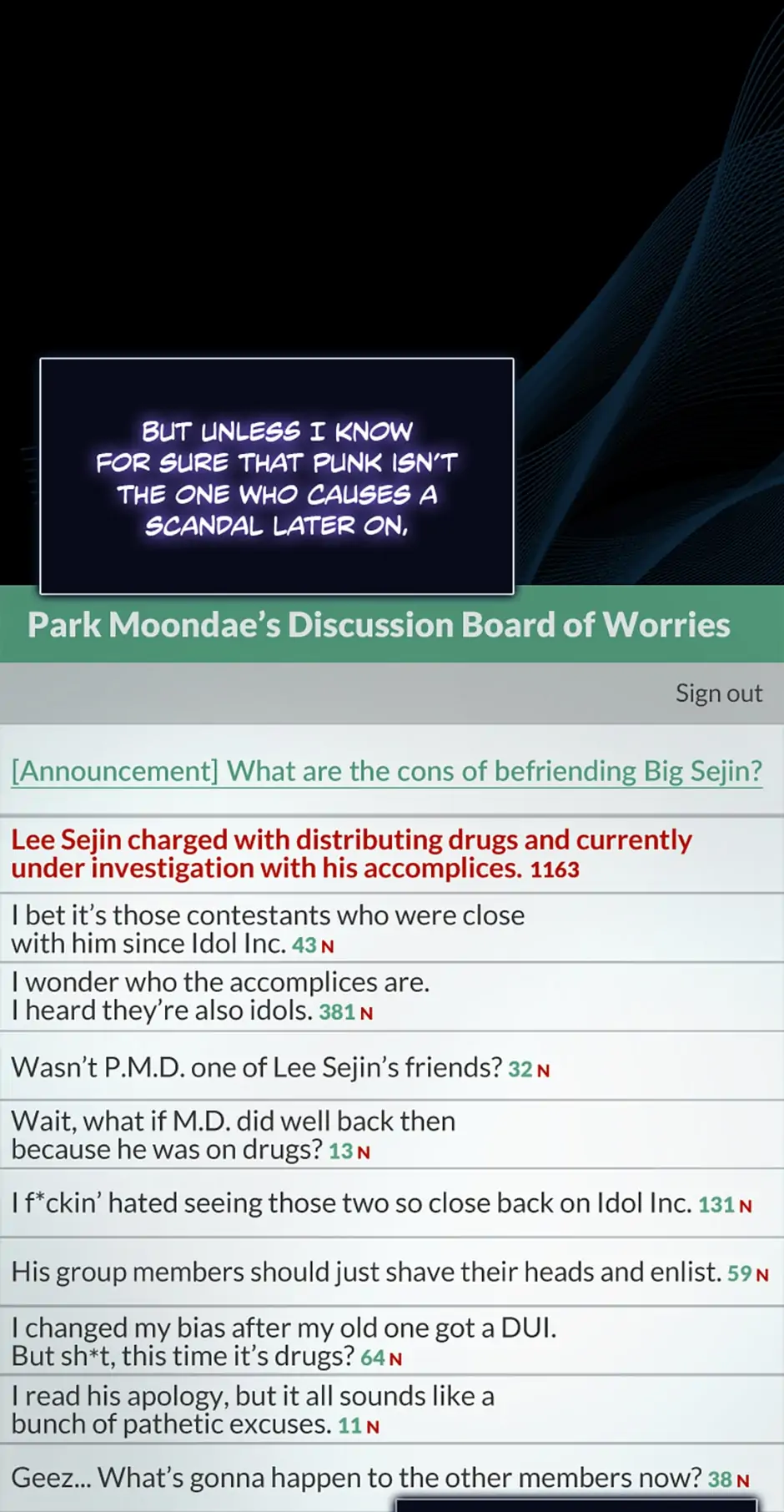 Debut or Die! (Official) - Chapter 16 manhwa