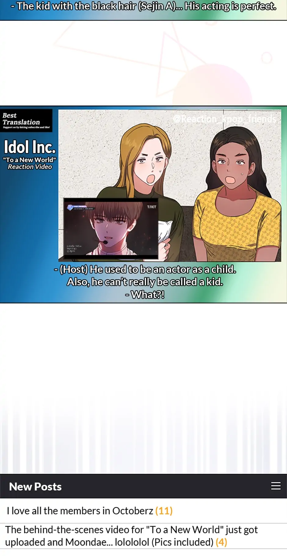Debut or Die! (Official) - Chapter 22 manhwa