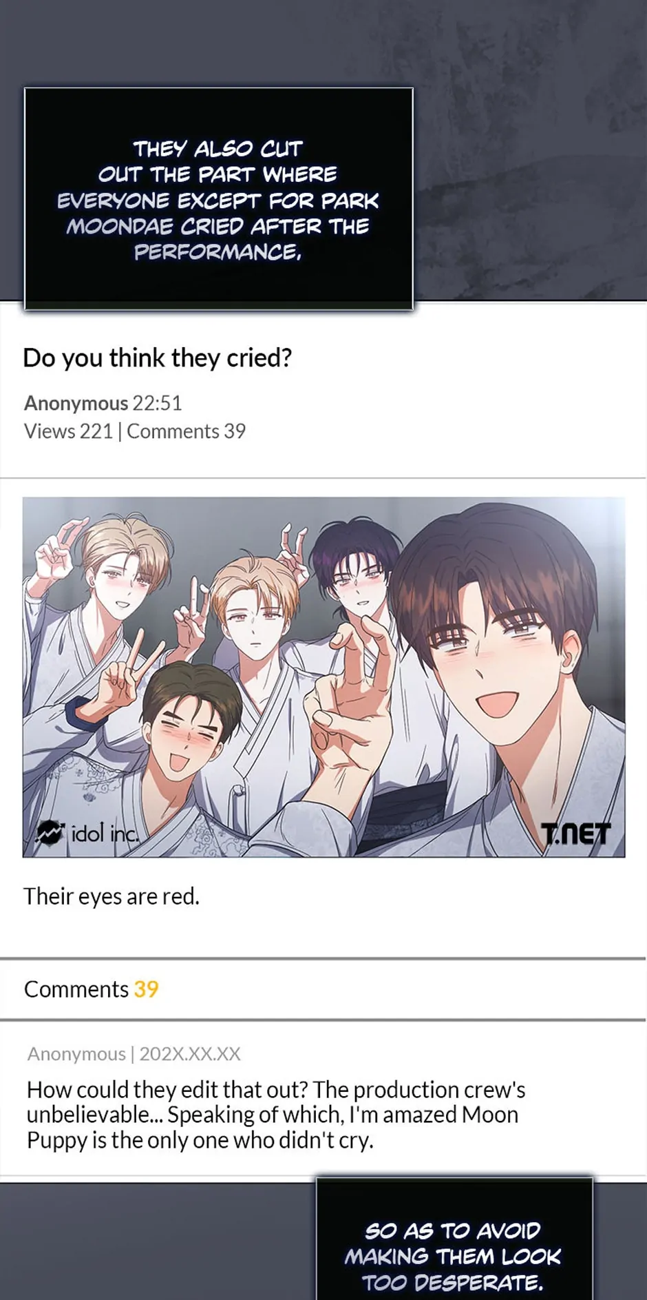 Debut or Die! (Official) - Chapter 50 manhwa