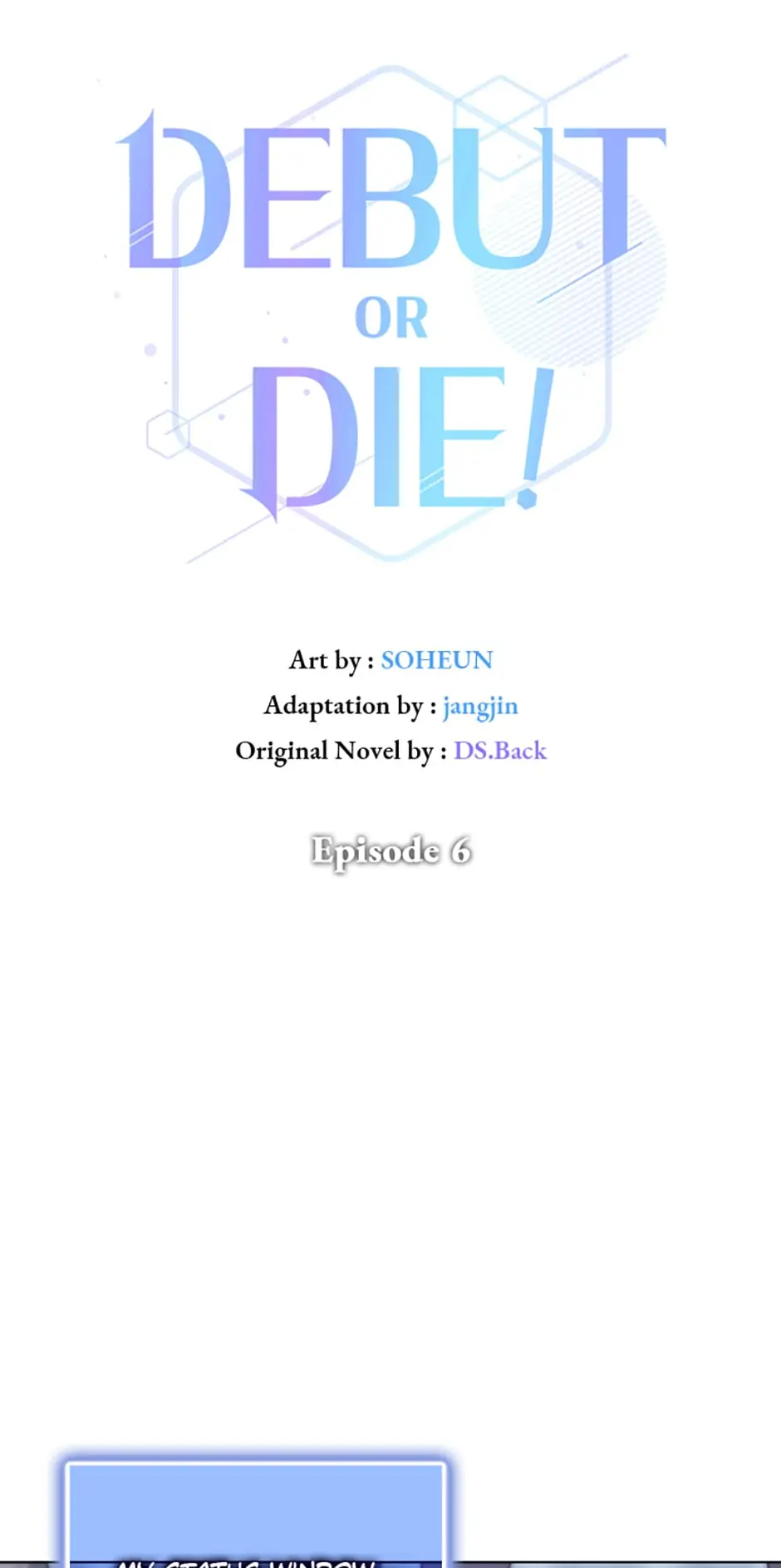 Debut or Die! (Official) - Chapter 6 manhwa