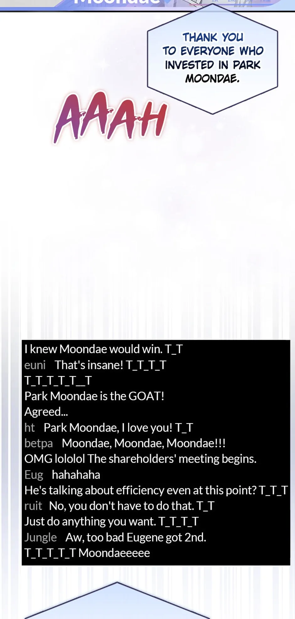 Debut or Die! (Official) - Chapter 65 : S2 Finale manhwa