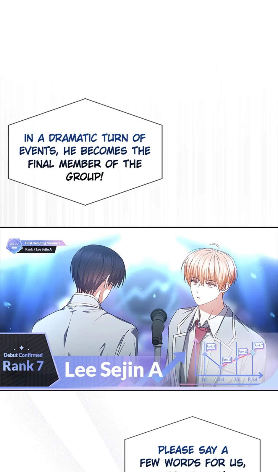 Debut or Die! (Official) - Chapter 65 : S2 Finale manhwa