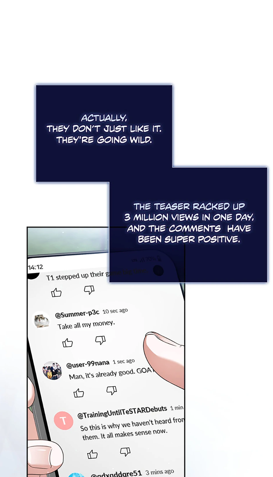 Debut or Die! (Official) - Chapter 70 manhwa