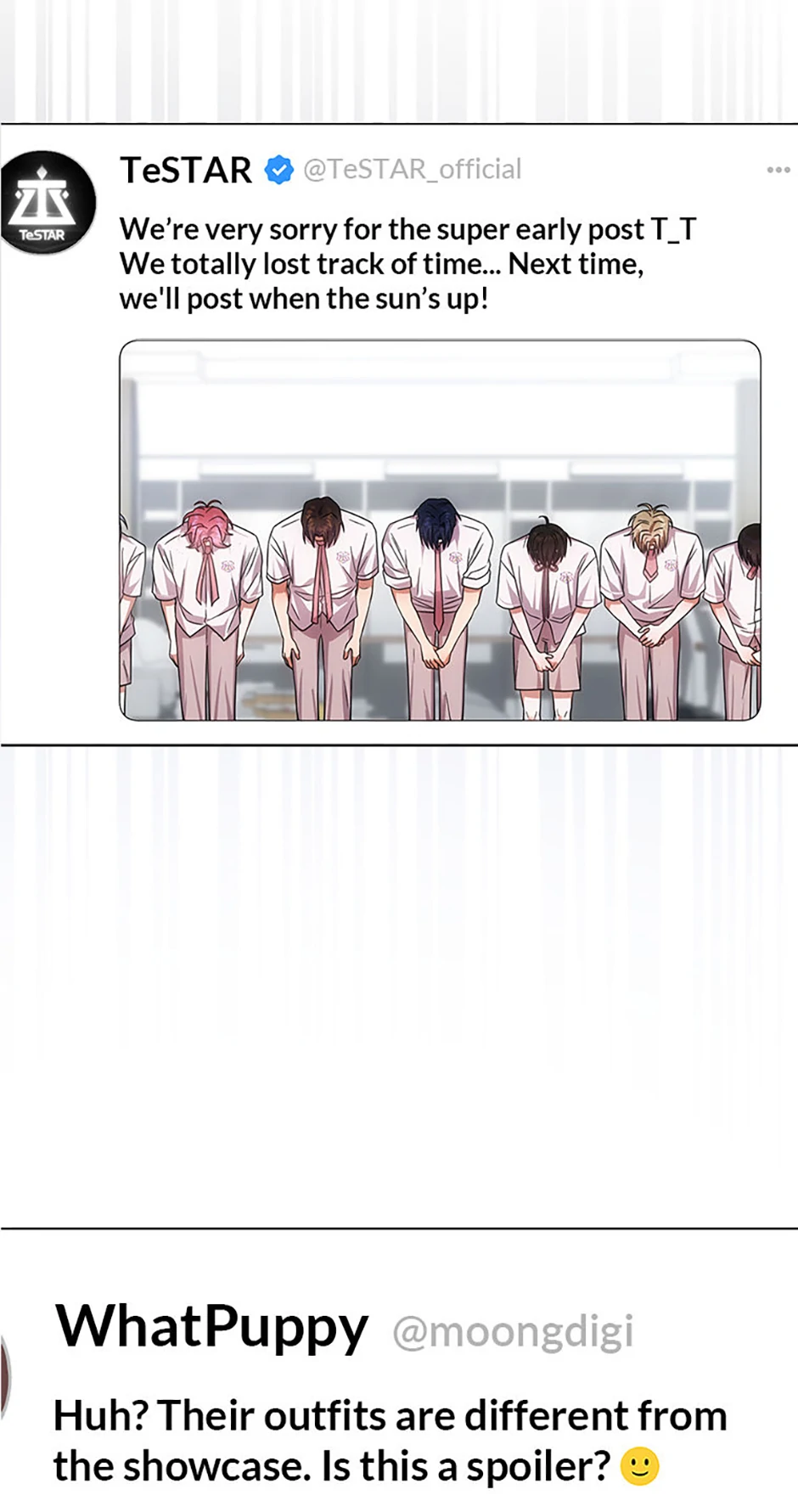 Debut or Die! (Official) - Chapter 75 manhwa