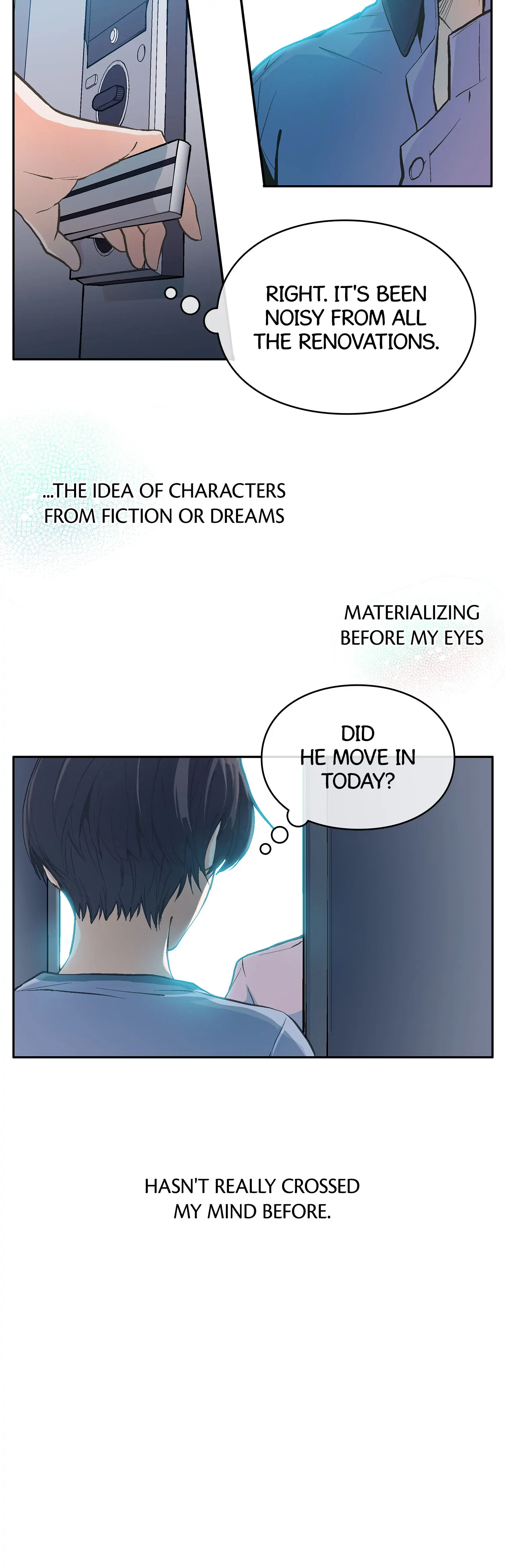 The Novelist and His Neighbor - Chapter 1 manhwa