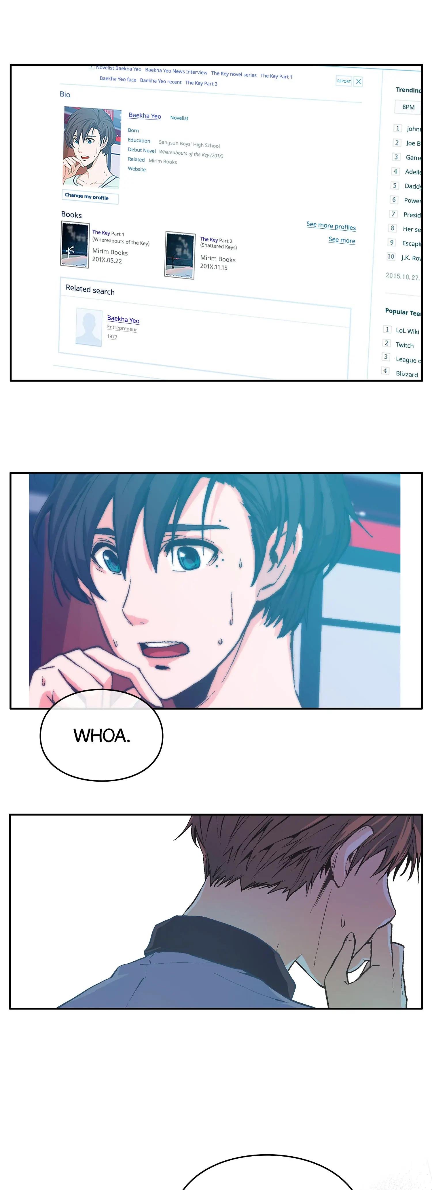 The Novelist and His Neighbor - Chapter 1 manhwa