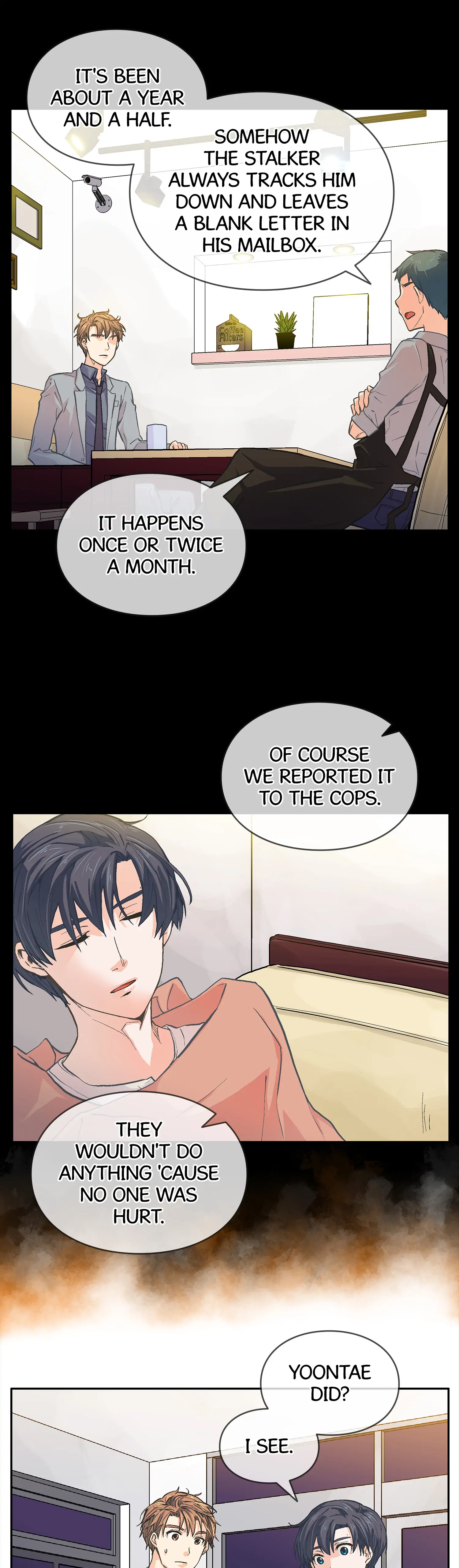 The Novelist and His Neighbor - Chapter 10 manhwa