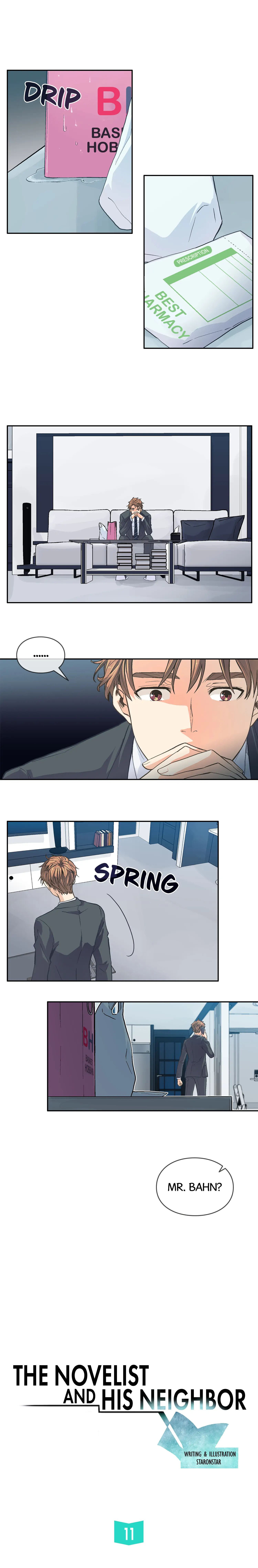 The Novelist and His Neighbor - Chapter 11 manhwa