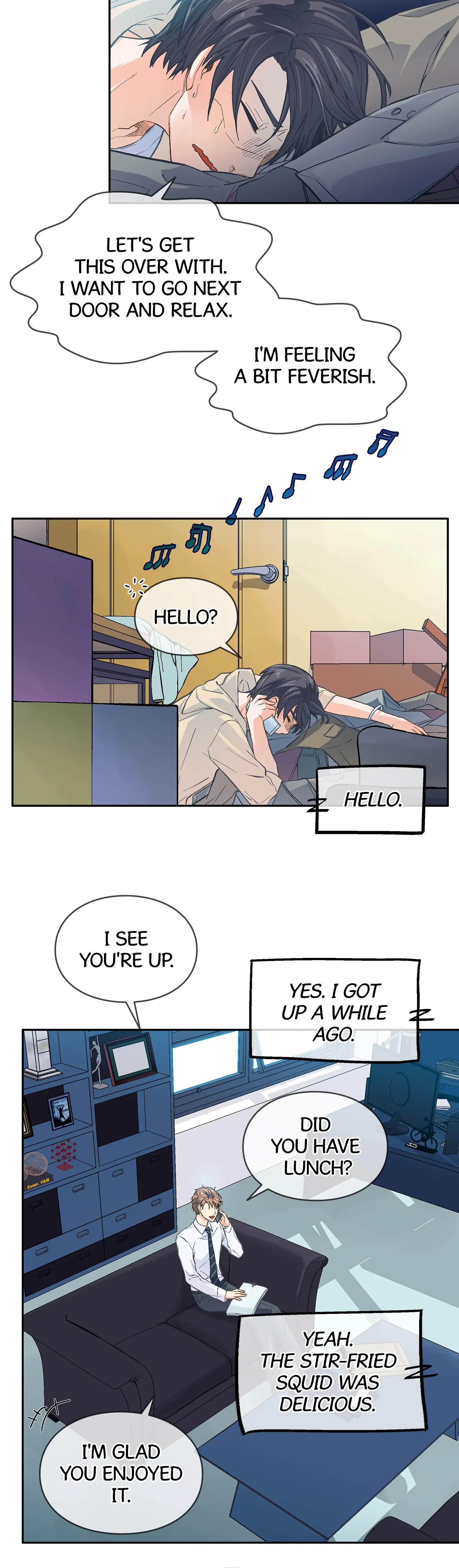The Novelist and His Neighbor - Chapter 11 manhwa