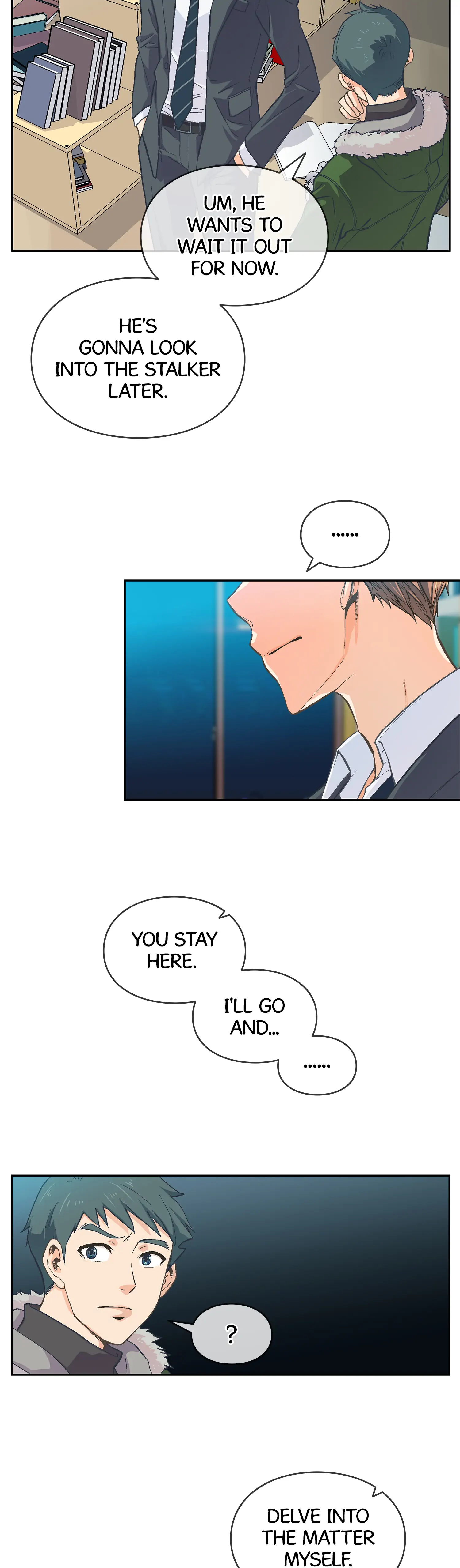 The Novelist and His Neighbor - Chapter 12 manhwa