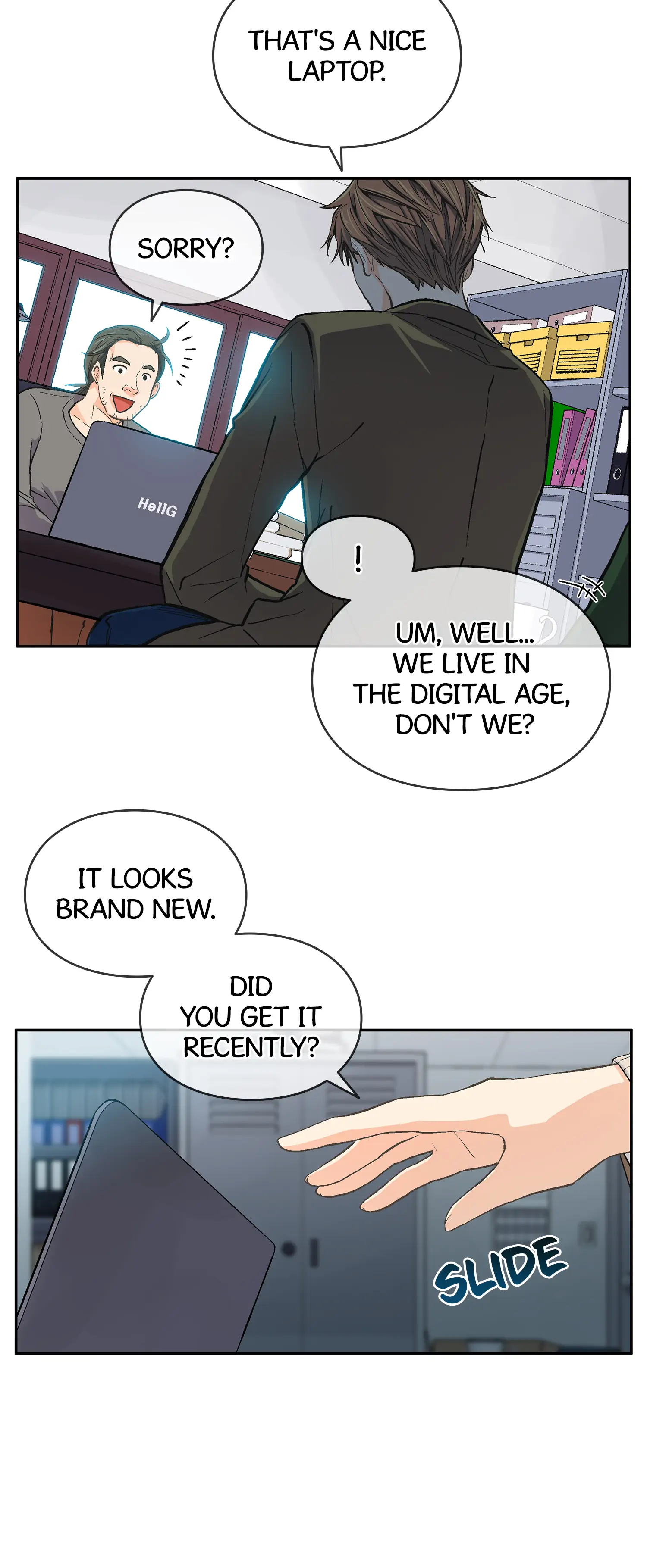 The Novelist and His Neighbor - Chapter 13 manhwa