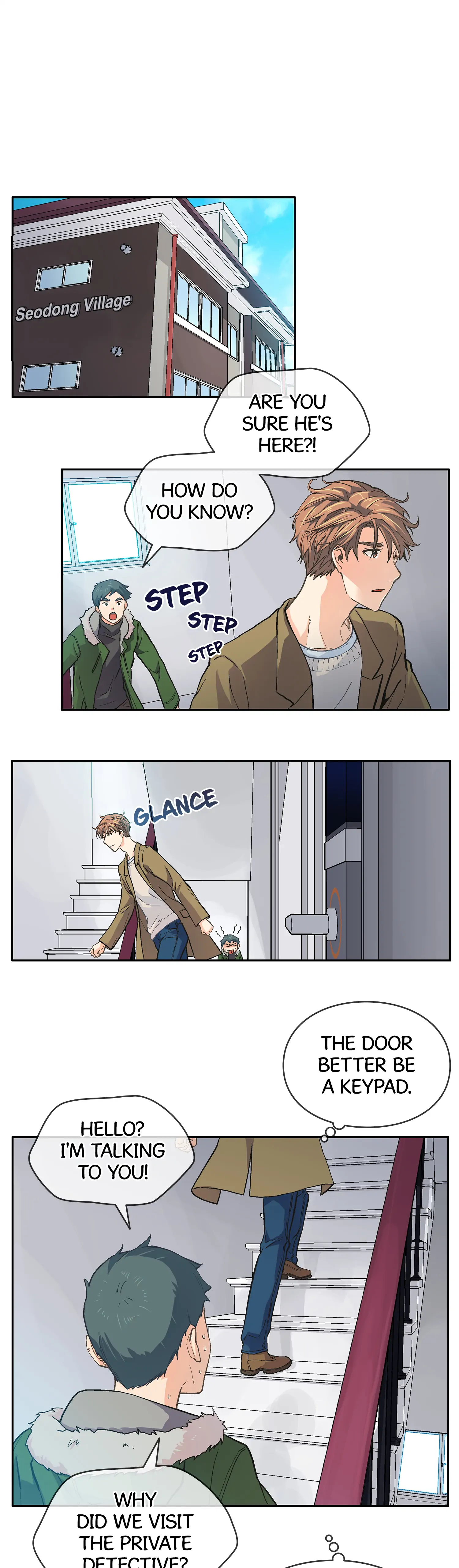The Novelist and His Neighbor - Chapter 13 manhwa