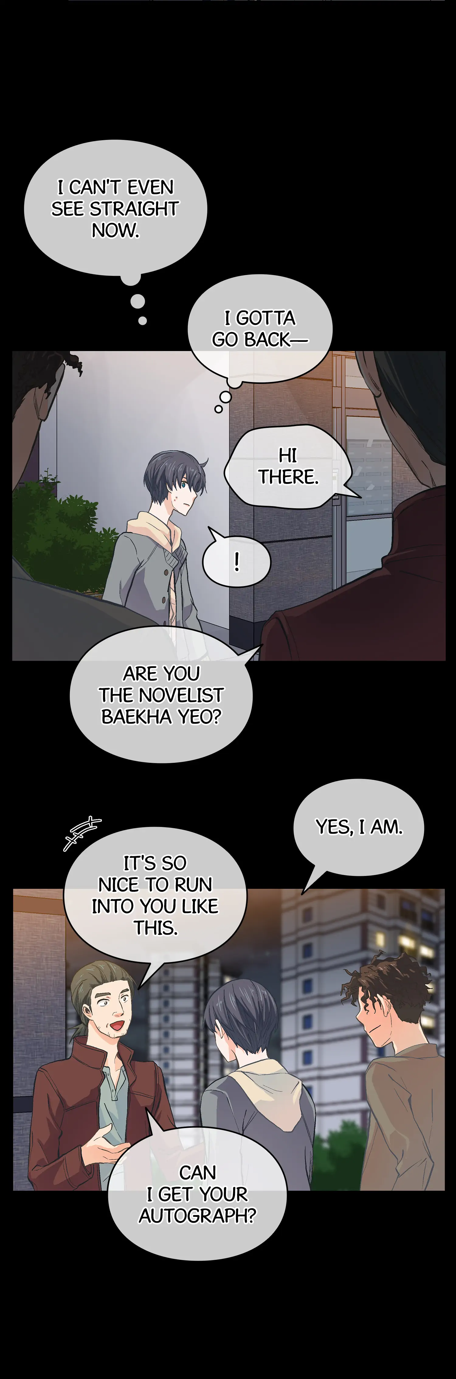 The Novelist and His Neighbor - Chapter 14 manhwa