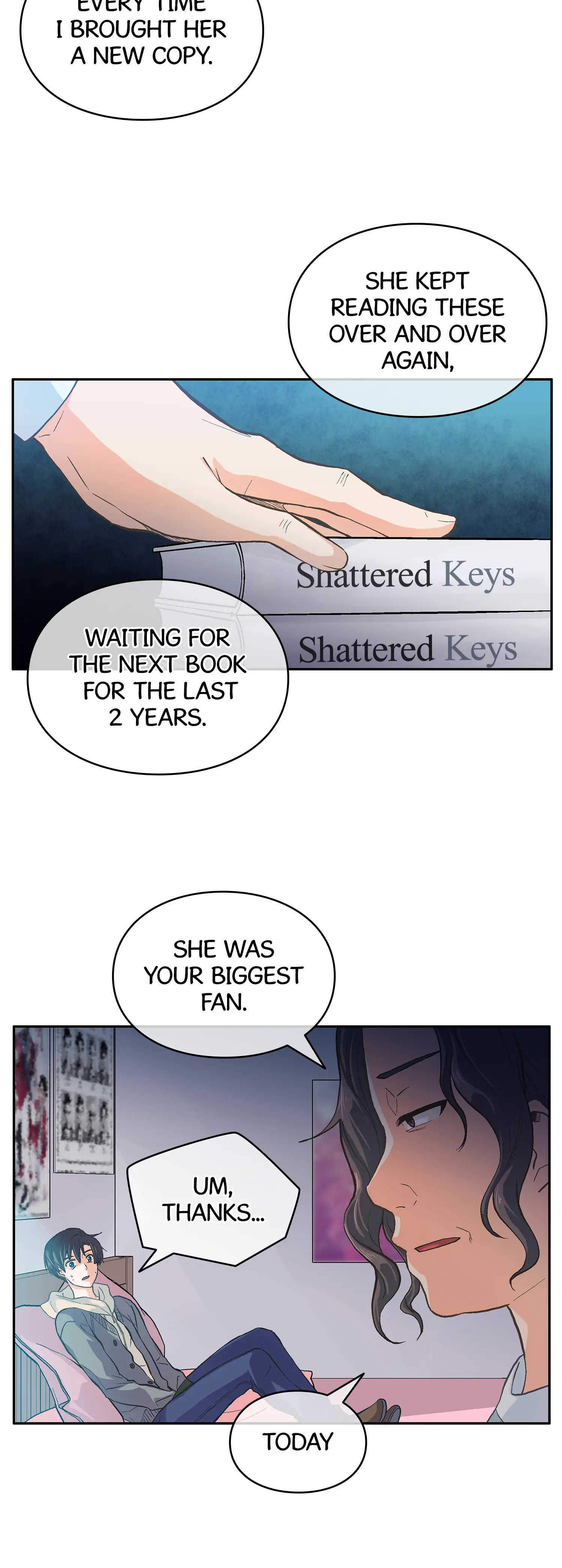 The Novelist and His Neighbor - Chapter 14 manhwa