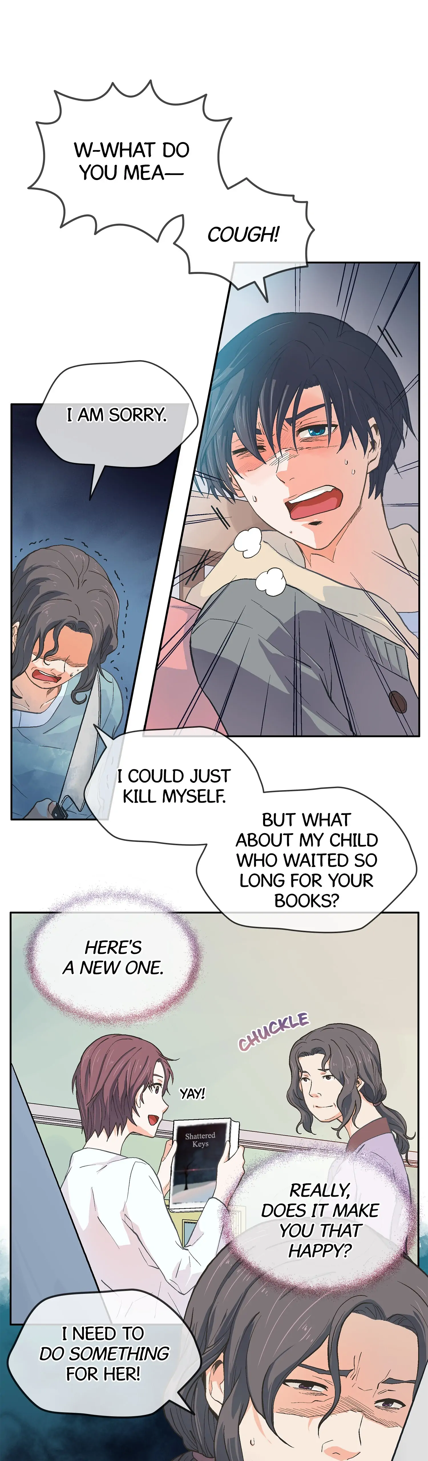The Novelist and His Neighbor - Chapter 15 manhwa