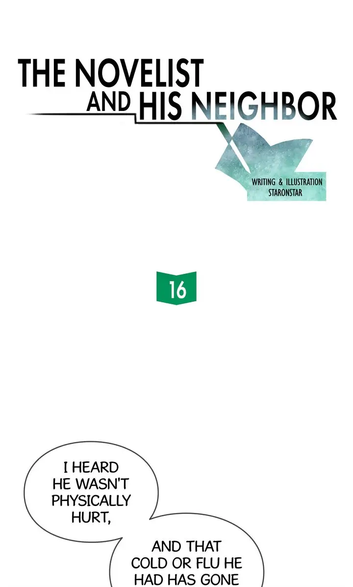 The Novelist and His Neighbor - Chapter 16 manhwa