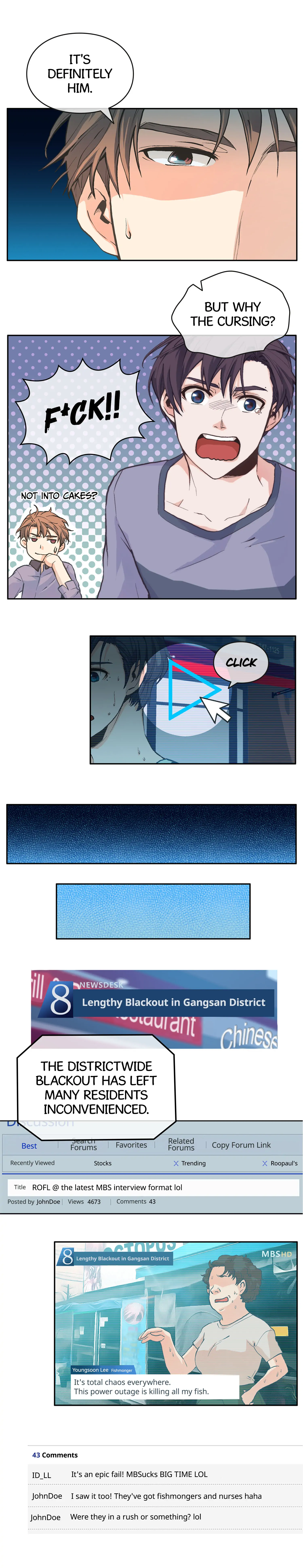 The Novelist and His Neighbor - Chapter 2 manhwa
