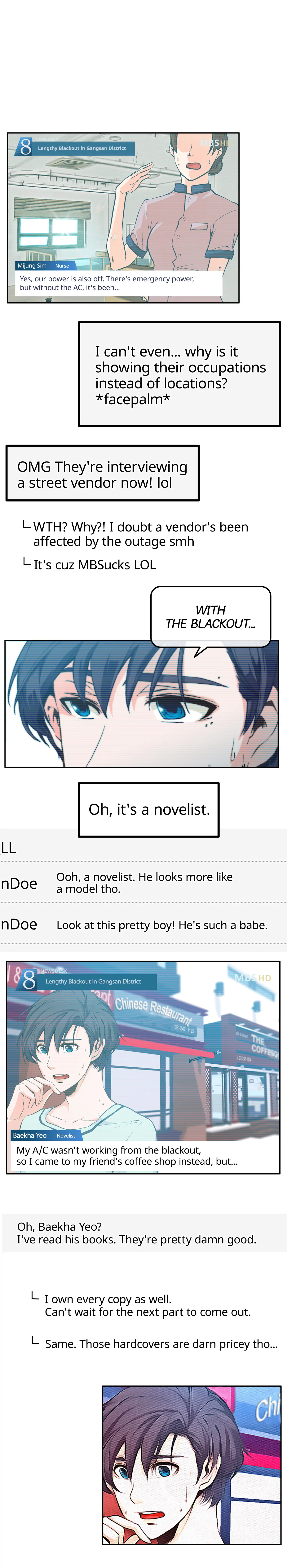 The Novelist and His Neighbor - Chapter 2 manhwa