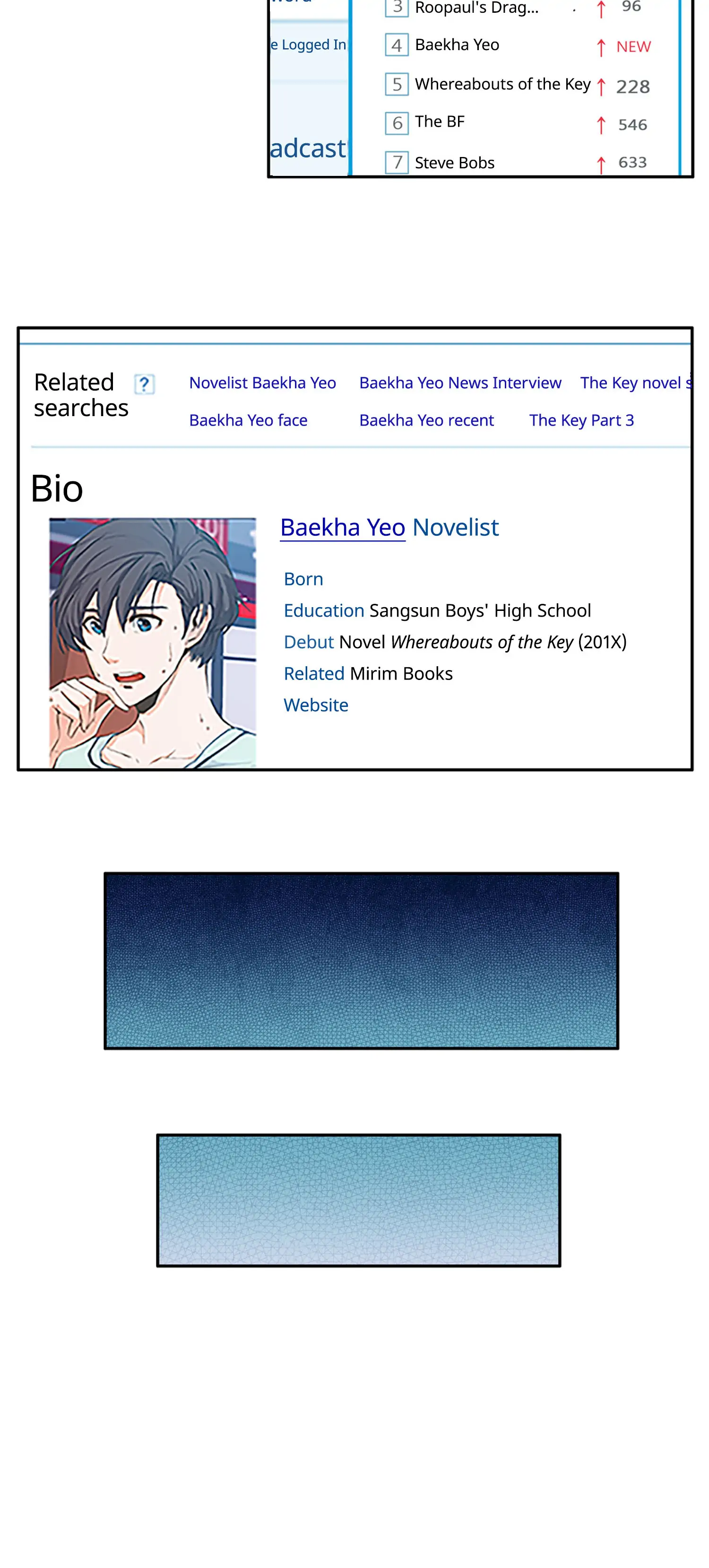 The Novelist and His Neighbor - Chapter 2 manhwa