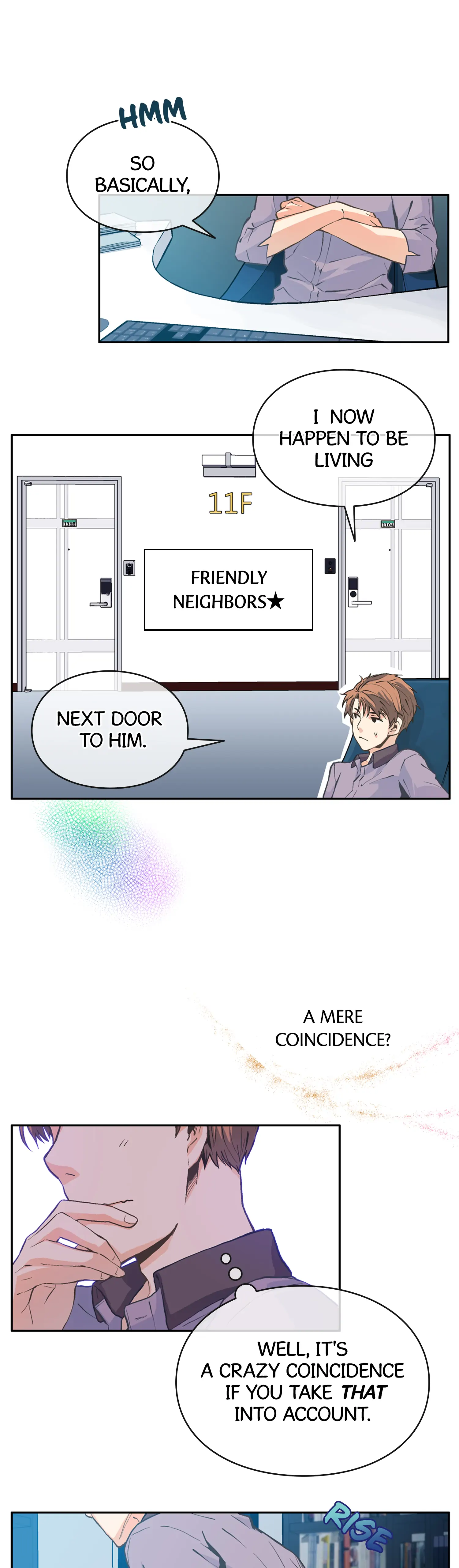 The Novelist and His Neighbor - Chapter 2 manhwa