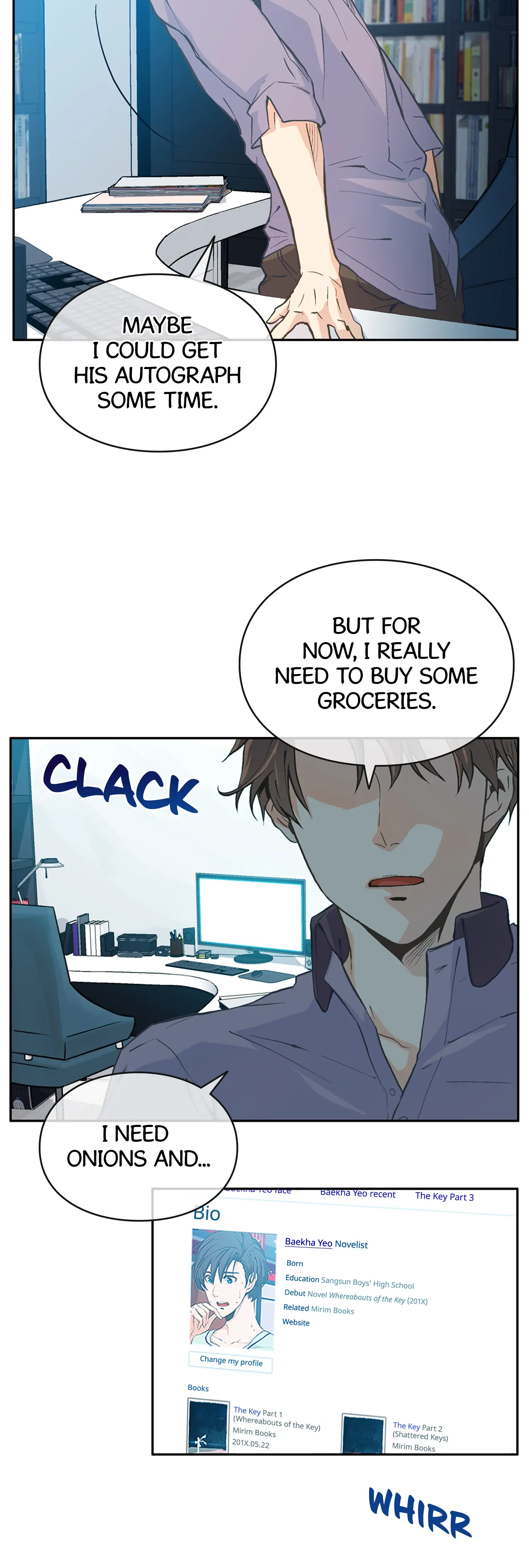 The Novelist and His Neighbor - Chapter 2 manhwa