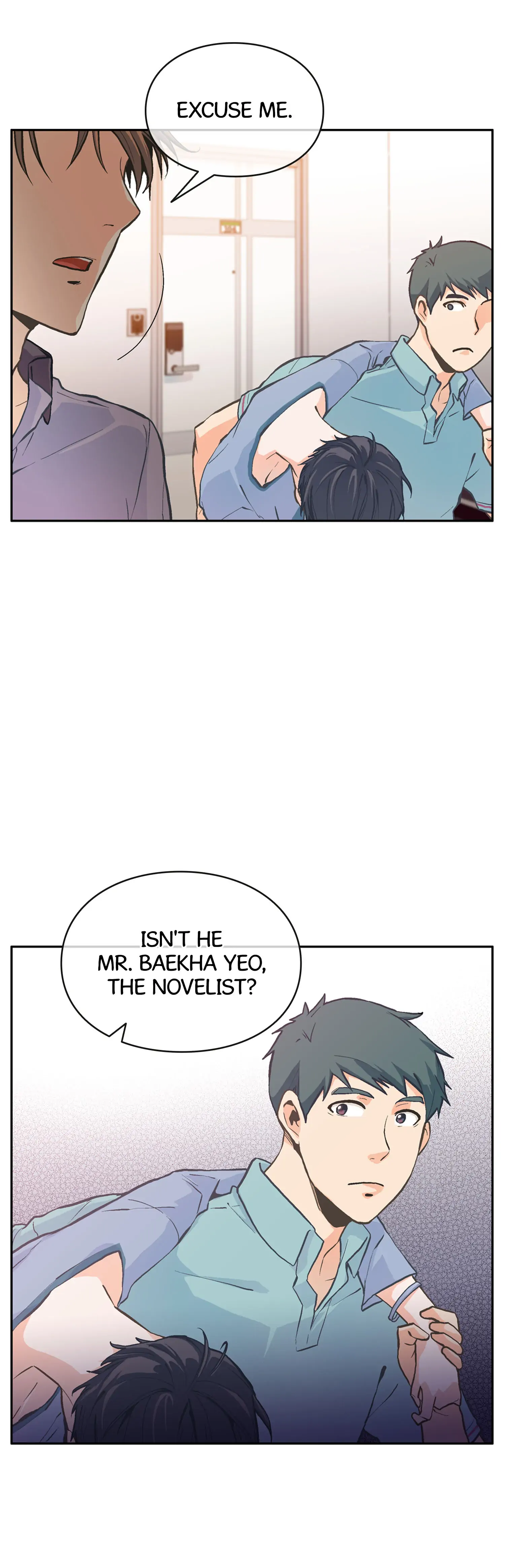 The Novelist and His Neighbor - Chapter 2 manhwa