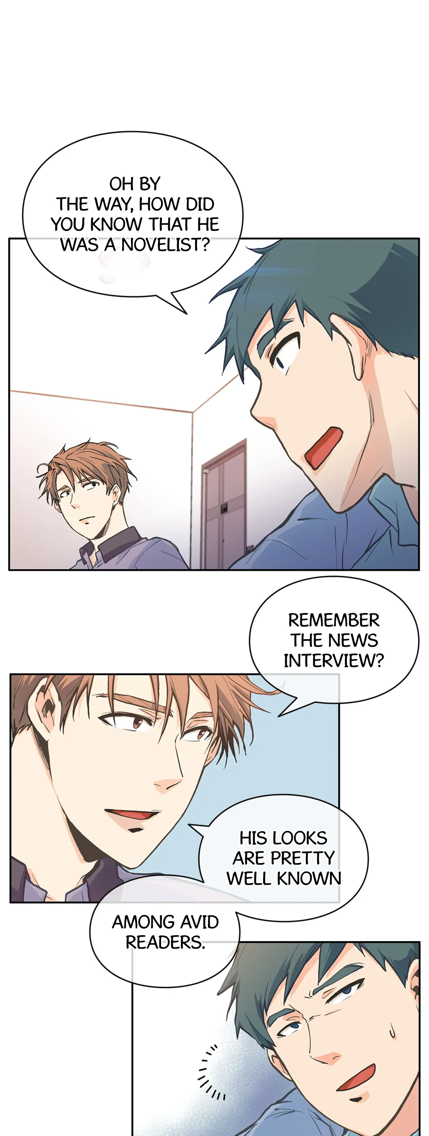 The Novelist and His Neighbor - Chapter 2 manhwa