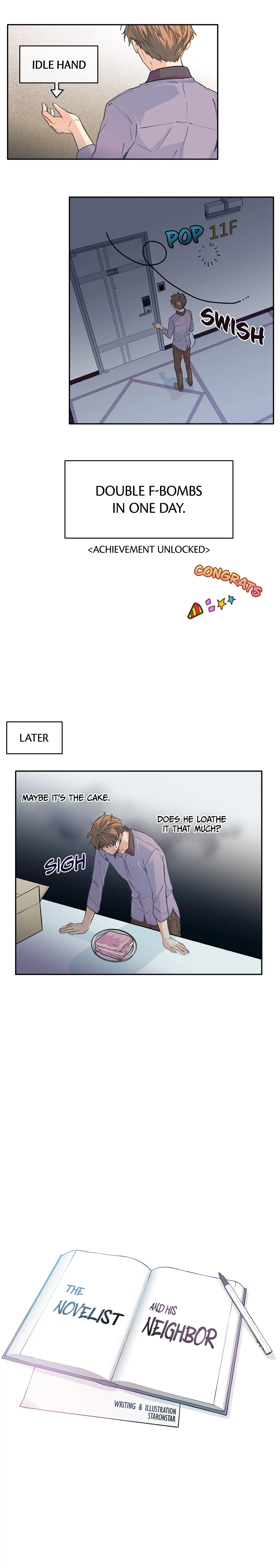The Novelist and His Neighbor - Chapter 2 manhwa
