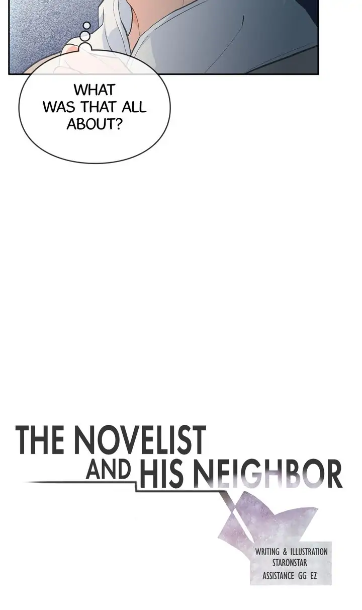 The Novelist and His Neighbor - Chapter 20 manhwa