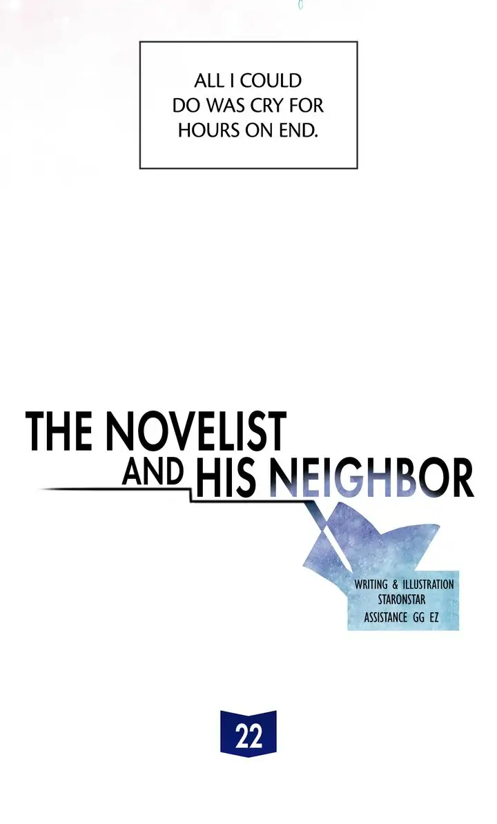 The Novelist and His Neighbor - Chapter 22 manhwa