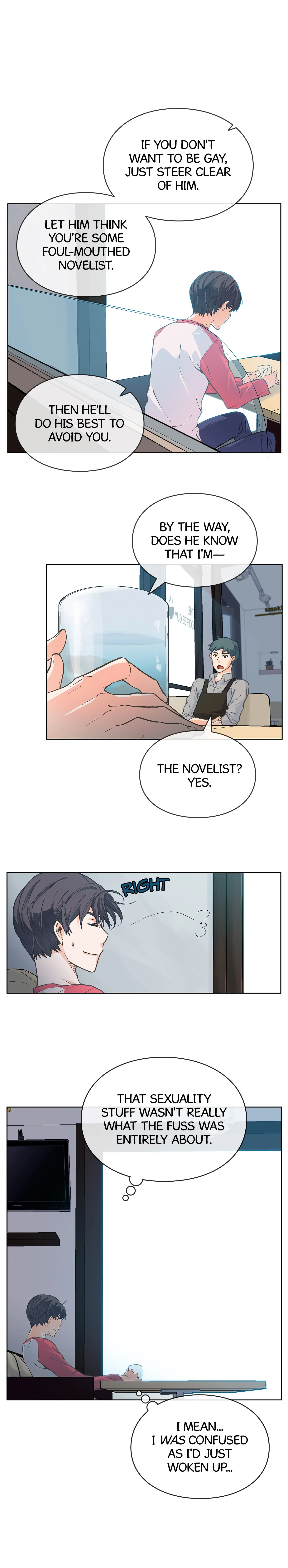 The Novelist and His Neighbor - Chapter 3 manhwa