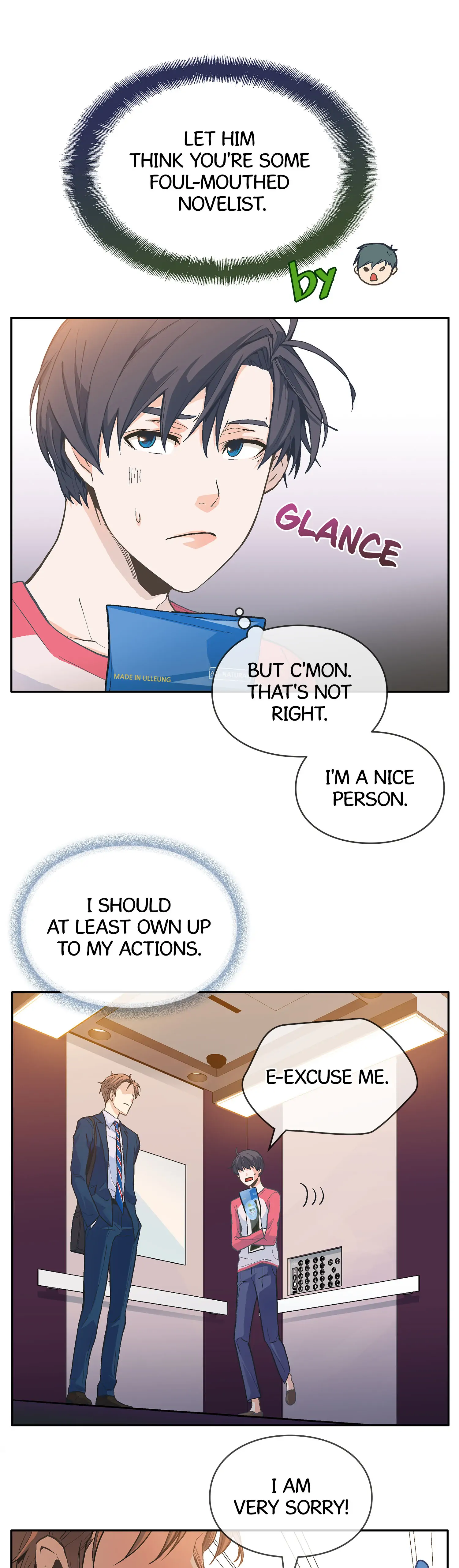 The Novelist and His Neighbor - Chapter 3 manhwa